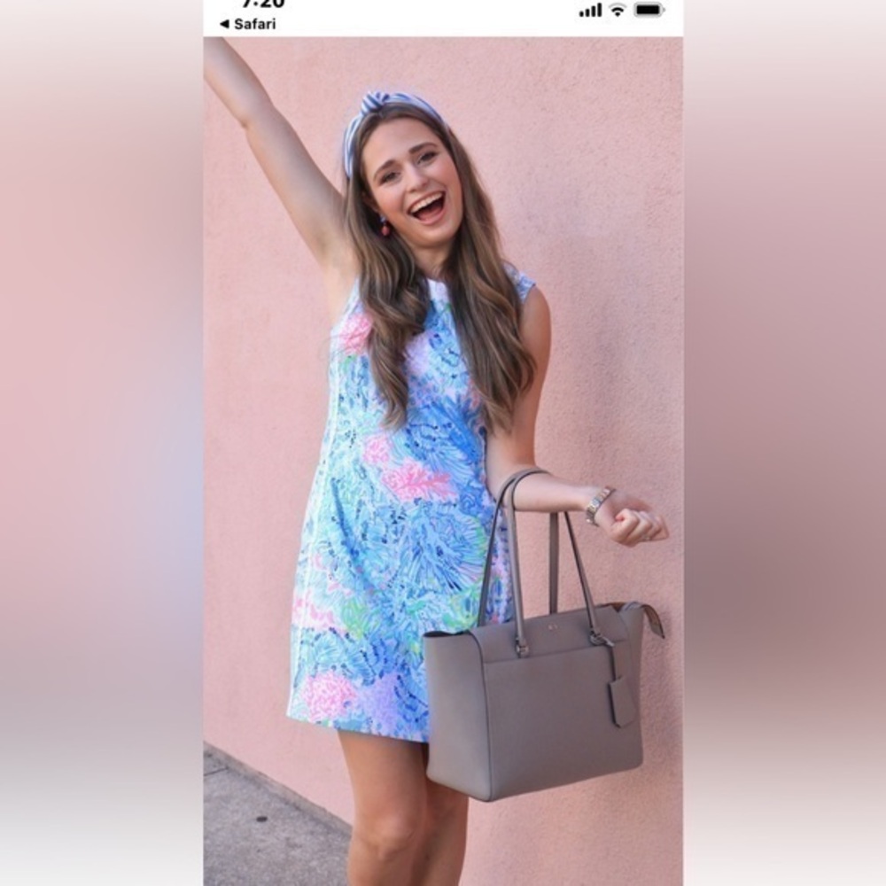 Insight Lilly Pulitzer style sleeveless midi above knee skater  Dress size 4